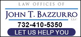 Law Offices of John T. Bazzurro, LLC Sponsorship Banner