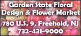 Garden State Flower Market Sponsorship Banner